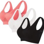 Breathable Cool Liftup Air Bra, 2024 New Large Size Air Bra Breathable and Comfortable Mesh Sports Bra for Women No Underwire