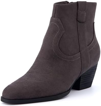 CUSHIONAIRE Women's Outlaw Western boot +Memory Foam, Wide Widths Available