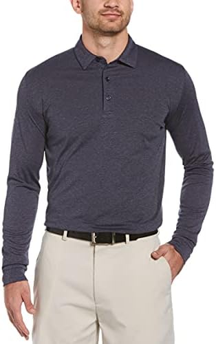 Callaway mens Swing Tech™ Essential Long Sleeve Golf Polo Shirt