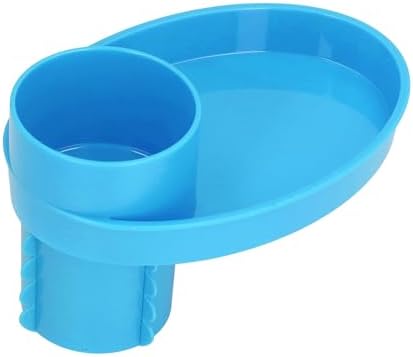 Car Tray,Snack Tray Portable Multifunctional Travel Rotating Cup Holder Plate Toys Water Glasses Accessories Snack Cups for Toddlers Toys Includes Cup Holder Fits Most Car Seats