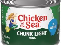 Chicken of the Sea Chunk Light Tuna in Water, Food Service Pack, 66.5 oz. (1.88 kg) Can