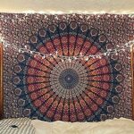 Cotton Wall Hanging Tapestry (84 x 54 inch, Multicolour)