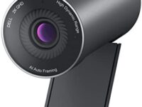 Dell Pro Webcam - WB5023-2K QHD, HDR, HD Digital Zoom, Noise Reduction, AI Auto Framing, Magnetic Privacy Shutter, USB-A, Microsoft Teams/Zoom Certified, Windows OS/Mac OS, 3 Year Warranty