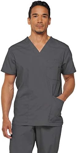 Dickies mens EDS Signature V-neck Scrub Top