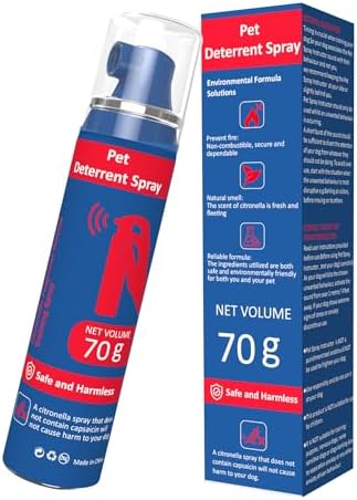 Dog Corrector Spray, 70ml Spray Pet Instructor Dog Trainer, Safe Humane & Effective Stop Barking, Jumping Up, Food Stealing, Dog Fights & Attacks, Help Stop Unnecessary Dog Behaviour (1 Pack)