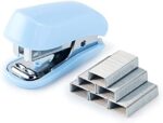 EZWORK Stapler, 20-50 Sheets Capacity with Staples and Staple Remover Set, Desk Stapler Office Staplers (Blue, 20 Sheet)