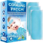 EasYeah Baby Cool Pads for Kids Fever Discomfort, Instant Cooling Patch, Pack of 16