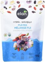 Elan Organic Fiji Mix, 135g, Non-GMO, Gluten-Free, Vegan, Kosher, Dried Fruits (Dried Goji Berries, Dried Cranberries), Superfood Infused Nuts (Blueberry Acai Cashews), Pumpkin Seeds