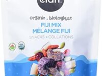 Elan Organic Fiji Mix, 135g, Non-GMO, Gluten-Free, Vegan, Kosher, Dried Fruits (Dried Goji Berries, Dried Cranberries), Superfood Infused Nuts (Blueberry Acai Cashews), Pumpkin Seeds