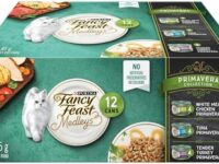 Fancy Feast Medleys Wet Cat Food, Primavera Collection Variety Pack 3 Flavours - 85 g Can (12 Pack)