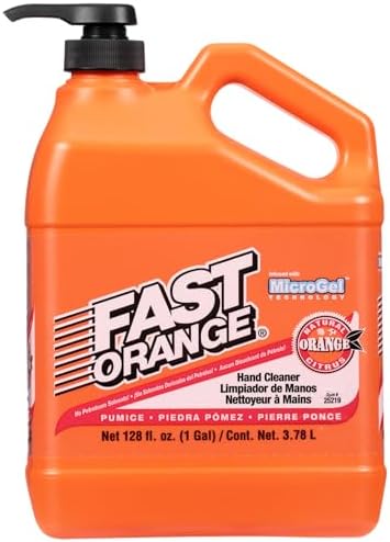 Fast Orange 25219 Pumice Lotion Hand Cleaner, 3.78L