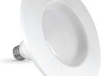 Feit Electric 017801477221 4" LED 3K RETROFIT Scoop FLD, 4 Inch 65 Watt, White