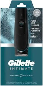 Gillette Intimate Men’s Groin Trimmer, Waterproof Body Trimmer for Men