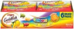 Goldfish Colours Crackers, 6 Snack Packs, 26 Grams