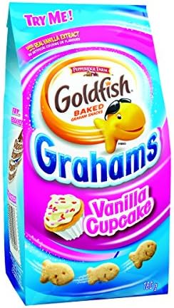 Goldfish Crackers à la vanille pour cupcakes Grahams, 180 g