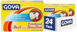 Goya Foods Beef Bouillon Reduced Sodium, 2.82 Ounce (Pack of 24)