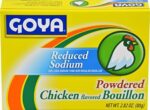 Goya Foods Chicken Bouillon Reduced Sodium, 2.82 Ounce