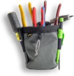 Joey Pouch | Clip-On Tool Belt Bag for Tools, Screws, and Nails - Great for an Electrician, HVAC Tech, Plumber, Carpenter, Contractor, Handy Man, and Any Tradesperson Who Wears a Small Utility Pouch