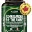 KASHA Nutrition Ashwagandha 3000 mg and L-theanine 100 mg Per Capsule | High Potency 10:1 Extract, Expert Formulated | Resistance to Stress, Promote Relaxation, Energy, Memory Enhancement, Sleep Aid & Rejuvenative Tonic | Proudly Canadian | No Additives (60 Count)