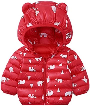 Kids Jackets Toddler Kids Baby Girl Boy Cartoon Hooded Bear Ear Jacket Winter Coat Outerwear Girls Character