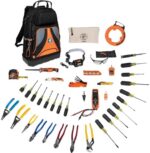 Klein Tools Set with Utility Knife, Adjustable Wrenches, Screwdrivers, Pliers, and More, 41 Piece 80141