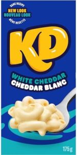 Kraft Dinner White Cheddar Macaroni and Cheese Dinner, 175g Box