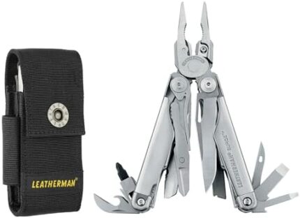 LEATHERMAN, Surge, 21-in-1 Heavy-Duty Multi-tool for Work, Home, Garden, DIY & Auto, Stainless Steel