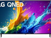 LG 43-Inch QNED80 (QLED + NanoCell) Quantum Dot NanoCell 4K Smart TV - α5 AI Processor 4K, Local Dimming, Alexa Built-in, HDR10, HGIG, ALLM, WebOS 24, Magic Remote (43QNED80TUC, 2024)