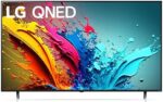 LG 75-Inch QNED85 (QLED + NanoCell) Quantum Dot NanoCell 4K Smart TV - α8 AI Processor 4K, Alexa Built-in, 120Hz Refresh Rate, HDMI 2.1, FreeSync, VRR, WebOS 24, Magic Remote (75QNED85TUA, 2024)