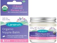 Lansinoh Organic Nipple Balm for Breastfeeding, USDA Certified Organic, Breastfeeding Essentials, 56 Grams