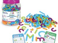 Learning Resources Skill Builders! Letter & Number Maker Classroom Set, 200 Pieces, Age 5+, Counting, Alphabet, Number Skills, Teacher Supplies, School Supplies, Letters and Numbers