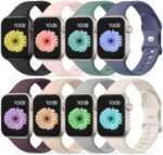 Lerobo Band Compatible with Apple Watch Bands 38mm 40mm 41mm 45mm 44mm 42mm 49mm Women,Soft Silicone Bracelet Apple Watch Series 9 band Replacement Strap for iWatch Series 8 7 6 5 4 3 2 1 SE Ultra 2