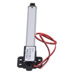 Linear Actuator, 4" Stroke Micro Linear Actuator, 20N/4.5lb DC 12V 1.2"/s Multi-Function Mini Electric Linear Actuator Motor for Home Appliances/Automotive, with Limit Switch(Stroke 100mm-30mm/s-20N)