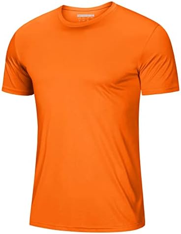 MAGCOMSEN Men's Short Sleeve T-Shirt Quick Dry UPF 50+ Athletic Running Workout Fishing Top Tee Performance Shirts