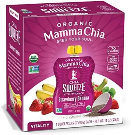 Mamma Chia Strawberry Banana, 396g