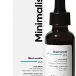 Minimalist 5% Niacinamide Serum for Face with Hyaluronic Acid for Clear Glowing Skin | Helps Reduce Dullness & Sun Damage, Hydrates & Repairs Skin Barrier | For Women & Men | 1 Fl Oz / 30 ml