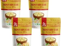 Moe Mont-Hin-Gar Soup Mix, Conventional, Non-GMO, 20 Servings (4 Pack)