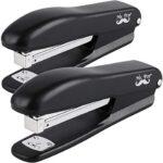 Mr. Pen- Staplers with 200 Staples, 20 Sheet Capacity, Pack of 2, Staplers for Desk, Office Stapler, Desk Stapler, Stapler with Staples, Black Stapler, Paper Stapler, Stapler and Staples