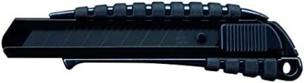 NT Cutter Premium Evolution PMG series Aluminum Die-Cast Cushioned Grip Auto-Lock Utility Knife, with Ultra-Sharp Black Blade (PMGL-EVO2R)