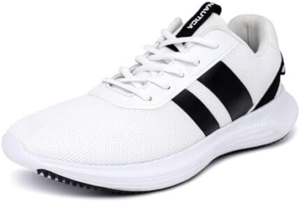 Nautica Men's Sneakers - Stylish and Comfortable Casual Shoes for Fashionable Walking and Running | Lace-Up Athletic Footwear-Manalapin