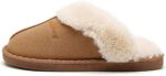 NewYouDirect Slippers for Women Men Cozy Memory Foam Plush Fleece House Shoes Furry Wool-Like w/Indoor Outdoor