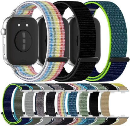 Nylon Watch Strap Replacement Wristband Watch Accessories Fit for Huawei Watch Fit 3