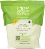 One Degree Organic Foods Pre-Packaged Bulk-Spelt-Flour, 1.81Kg