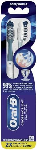 Oral-B Pro-Health All in One Toothbrush, Soft, 2 count (packaging may vary)