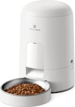 PETLIBRO Automatic Cat Feeder, 2L Timed Cat Feeder with 180-Day Battery Life, Automatic Pet Feeder for Cat, Cat Food Dispenser Program 1-6 Meals Control, Automatic Cat Feeder for Dry Food