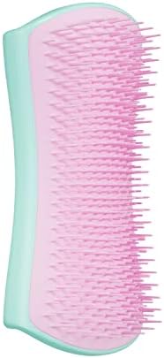 Pet Teezer | De-Shedding and Dog Grooming Brush | Dry Brush or Dog Bath Brush | Mint & Pink