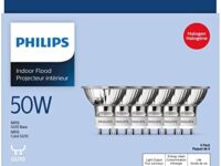 Philips 569871 Halogen 50W GU10 Flood Light Bulb 6 Pack