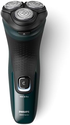 Philips Electric Shaver Series 3000X, Wet & Dry with Self-Sharpening Blades, X3002/00