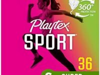 Playtex Sport Tampons, Super Absorbency, Pack of 36 Tampons