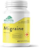 Provita Migraine - Natural Herbal Solution for Headaches, Prevent & Reduce Severity of Migraines (60 Capsules)